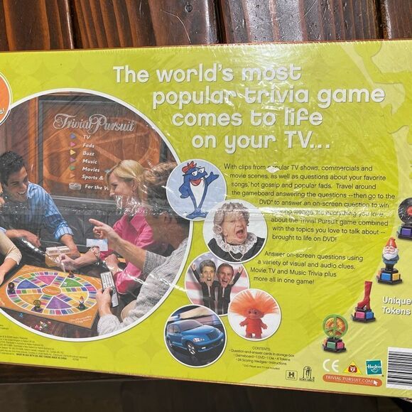 Brand new Trivial Pursuit DVD POP culture 2 - Picture 2 of 2